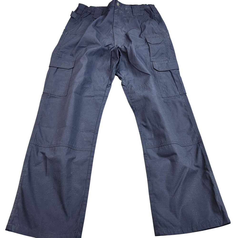 5.11 Tactical Taclite Pro Pants Mens 34x30 Dark Navy Ripstop Cargo Work  NWT
